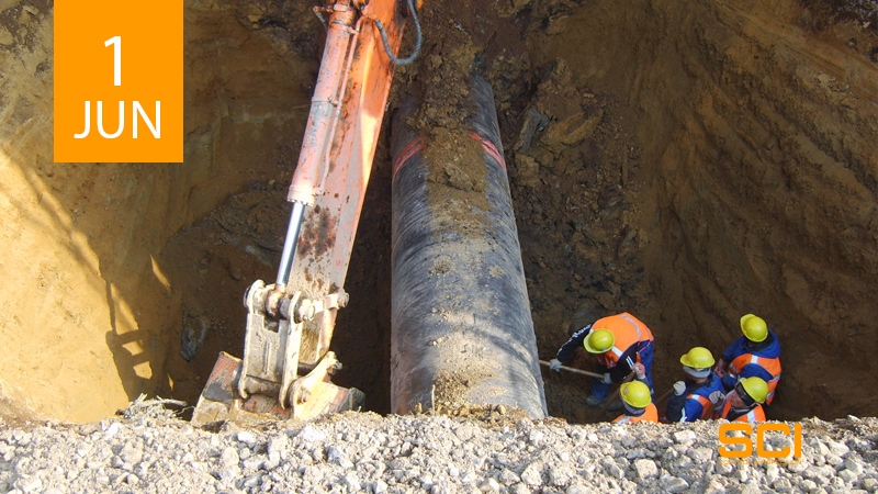 Finalizan los trabajos de inspección en la construcción de gasoducto TRESORET- FELANIX