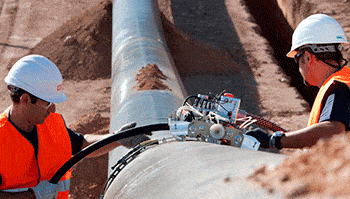 ensayo no destructivo pipeline