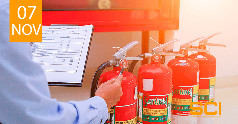 Área de Legalización de Protección contra Incendios Industrial